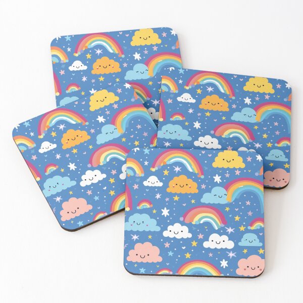 Item preview, Cute rainbow seamless pattern designed and sold by imagenia.