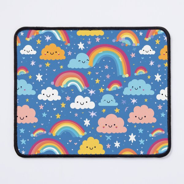 Item preview, Cute rainbow seamless pattern designed and sold by imagenia.
