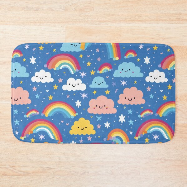 Item preview, Cute rainbow seamless pattern designed and sold by imagenia.