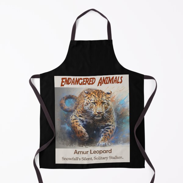 Item preview, Amur Leopard: Silent Stalker of the Snowfall designed and sold by JLCableStudio.
