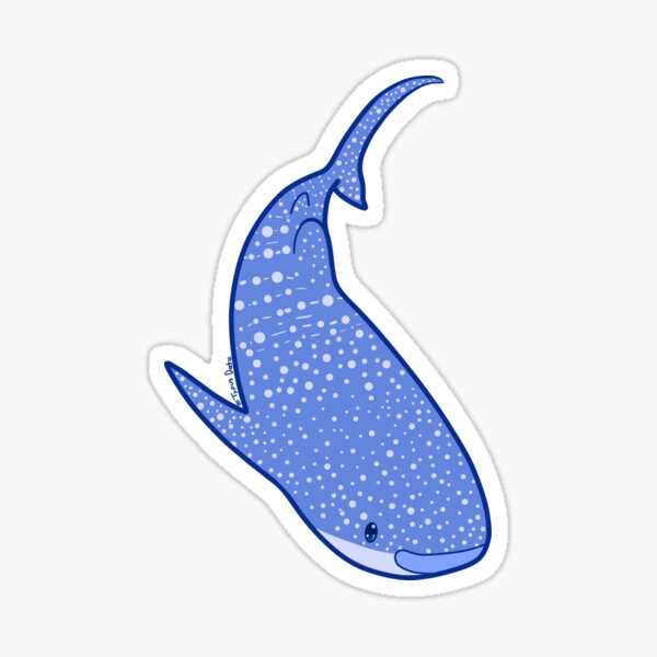 Item preview, Whale Shark Sticker Taroko designed and sold by TypusData.