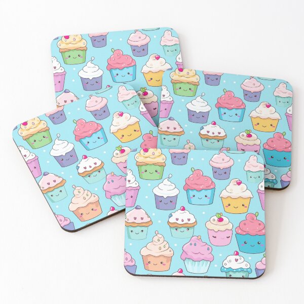 Item preview, Cute kawaii cupcakes designed and sold by imagenia.