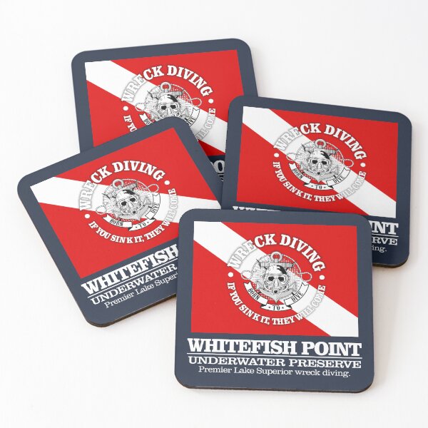 Item preview, Whitefish Point Underwater Preserve (best wrecks) designed and sold by curranmorgan.