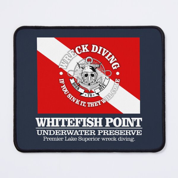 Item preview, Whitefish Point Underwater Preserve (best wrecks) designed and sold by curranmorgan.