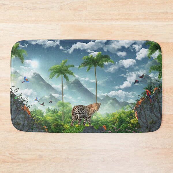 Item preview, Leopard With A Jungle View designed and sold by Heathermarie321.