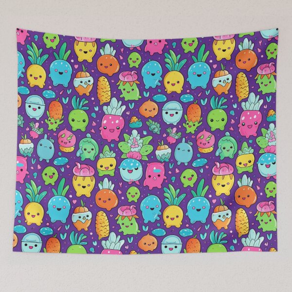 Item preview, Cute colorful pattern kawaii style designed and sold by imagenia.