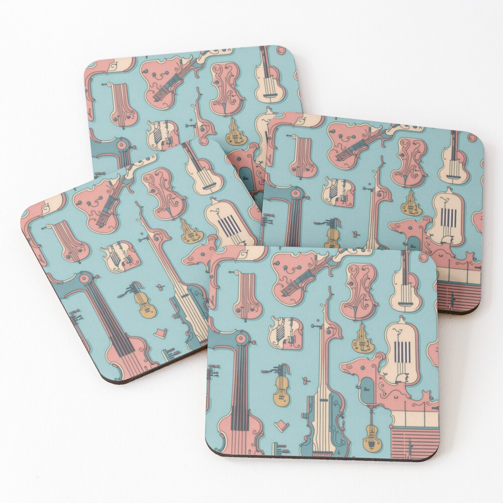 Item preview, Coasters (Set of 4) designed and sold by SavvySinatra.