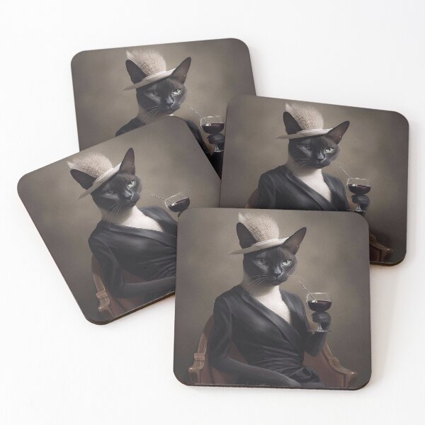 Artikelvorschau, Feline Fantasia: Digitale Tierporträts und fesselnde Kreaturenkunst für den Katzenliebhaber entworfen und verkauft von dopemonkey.