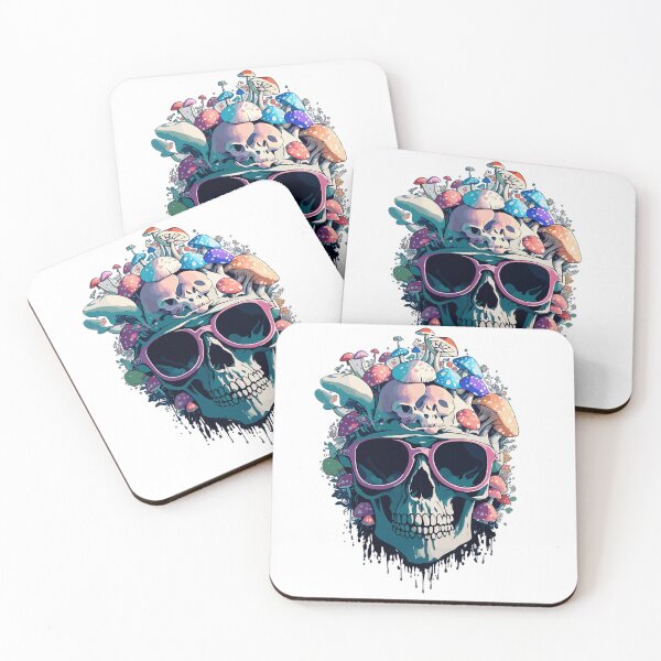 Item preview, Trendy Sunglasses and Toadstools designed and sold by printyai.