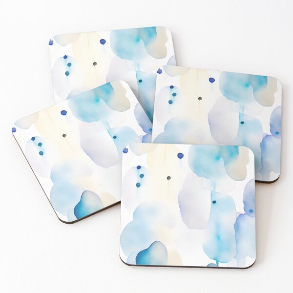 Item preview, Fluid Simplicity Serene Watercolor Brush Strokes in Minimalist Patterns designed and sold by Tamas Das.