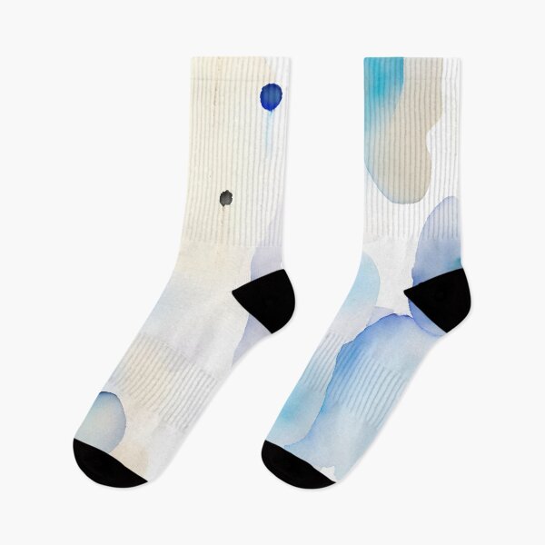 Item preview, Fluid Simplicity Serene Watercolor Brush Strokes in Minimalist Patterns designed and sold by Tamas Das.