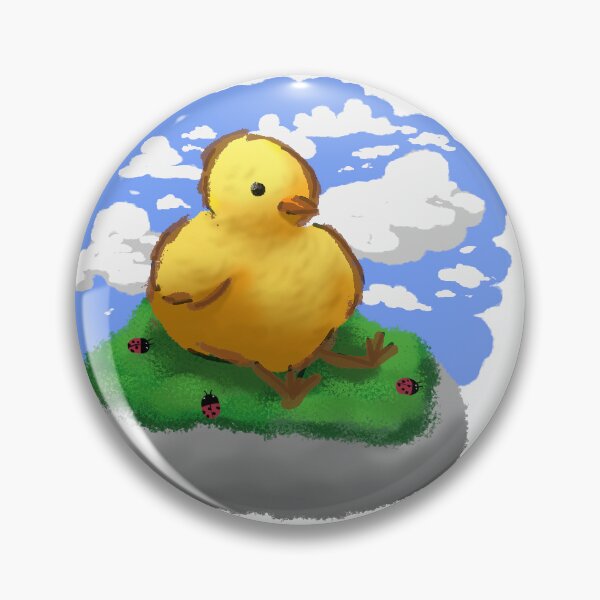 Item preview, Chick on a Rock - 1 designed and sold by SleepyElkArt.