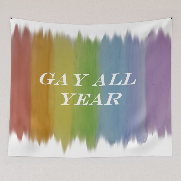 Item preview, Gay All Year designed and sold by Brush of the Grove.