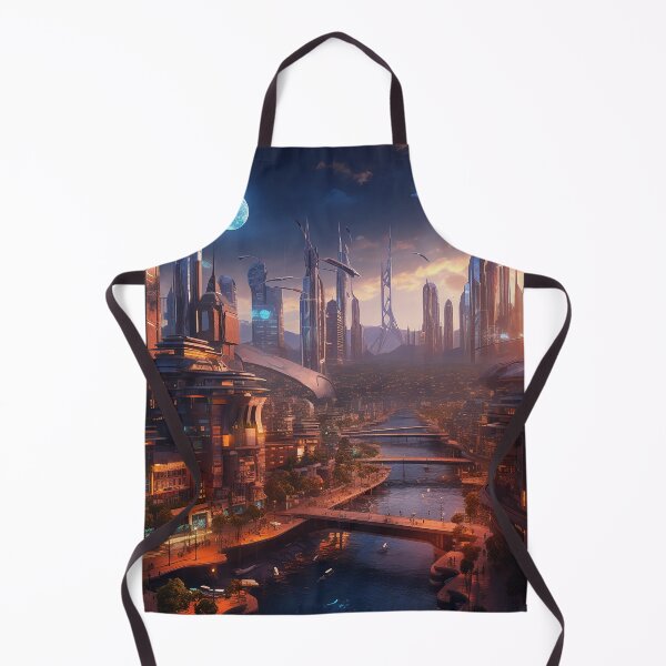 Item preview, Futuristic city  designed and sold by WarmBreeze1.