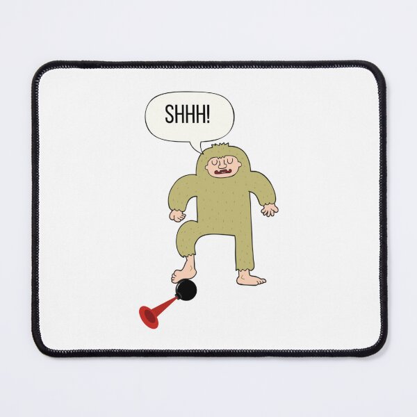 Item preview, Funny Sneaky Sasquatch Stepping On A Bike Horn   designed and sold by LemonTeeUS.