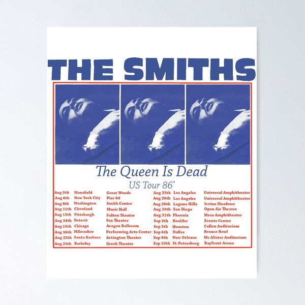 Item preview, The Smiths US Tour 86,The Queen is Dead designed and sold by pedronoble.