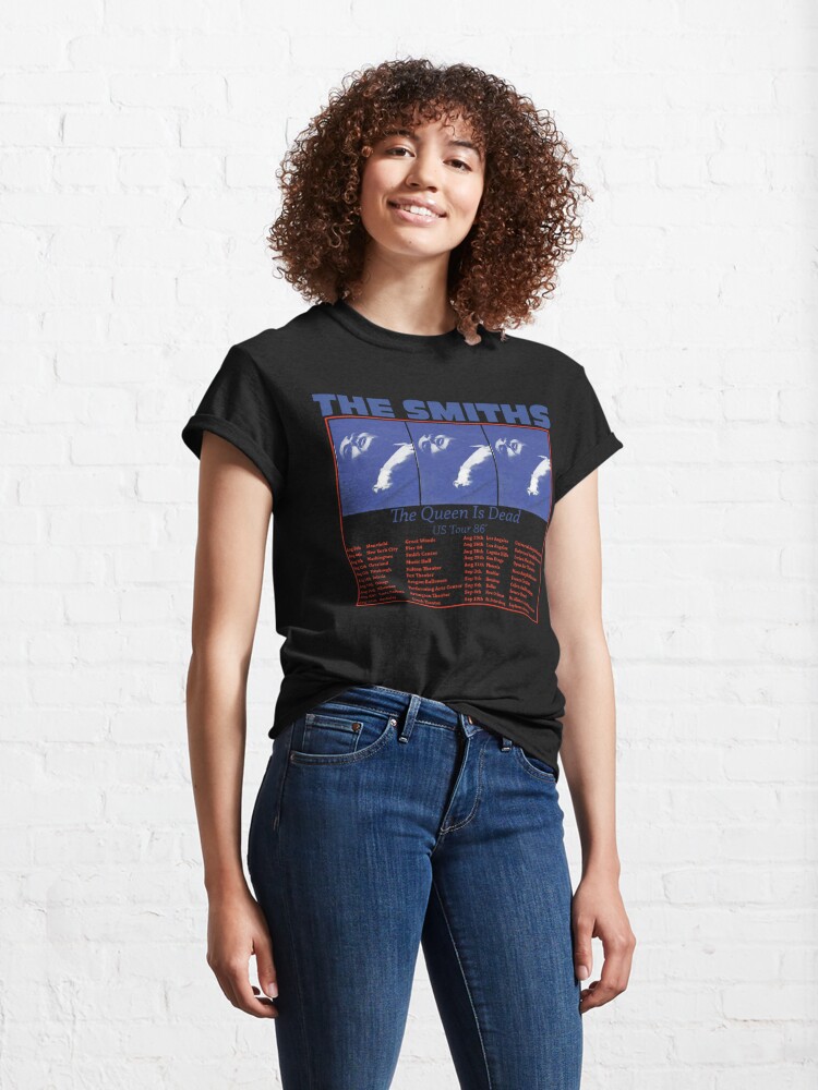 Discover The Smiths US Tour 86, The Queen is Dead Classic T-Shirt