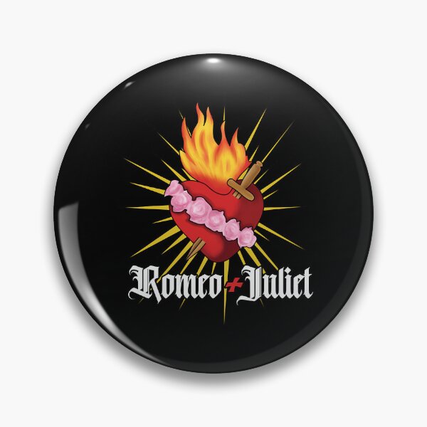 Item preview, Romeo + Juliet Heart designed and sold by NotForYuStore.