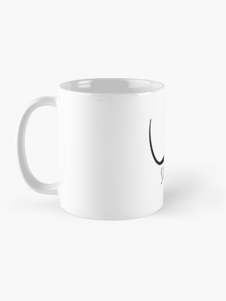 Alternate view of Surreal moustache (Dali) Mug
