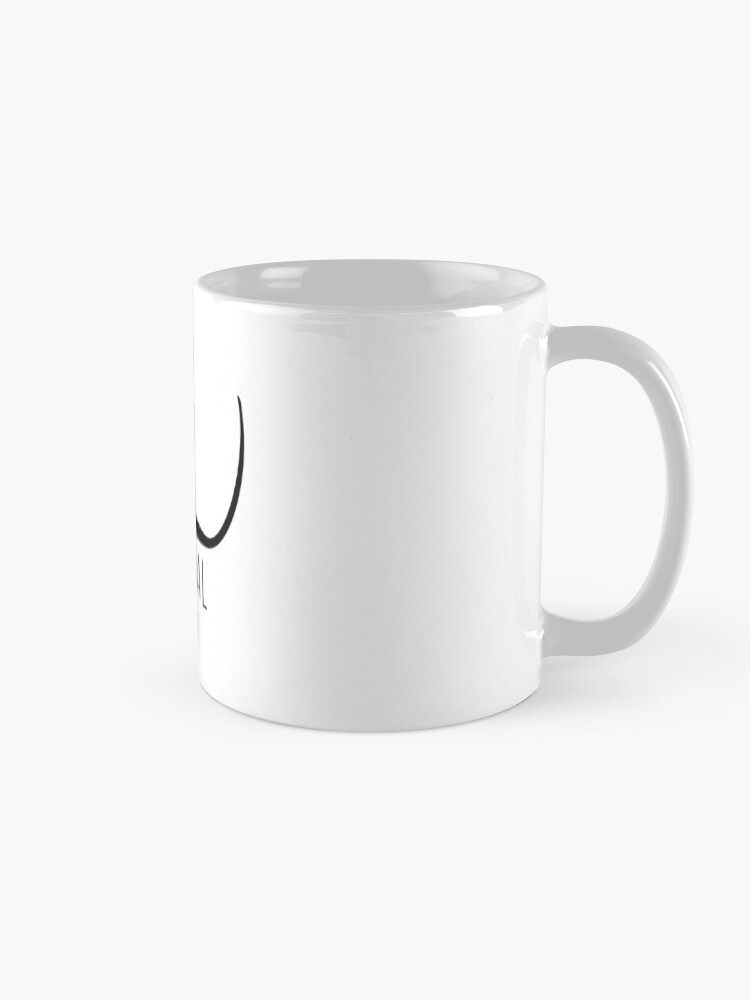 Alternate view of Surreal moustache (Dali) Mug