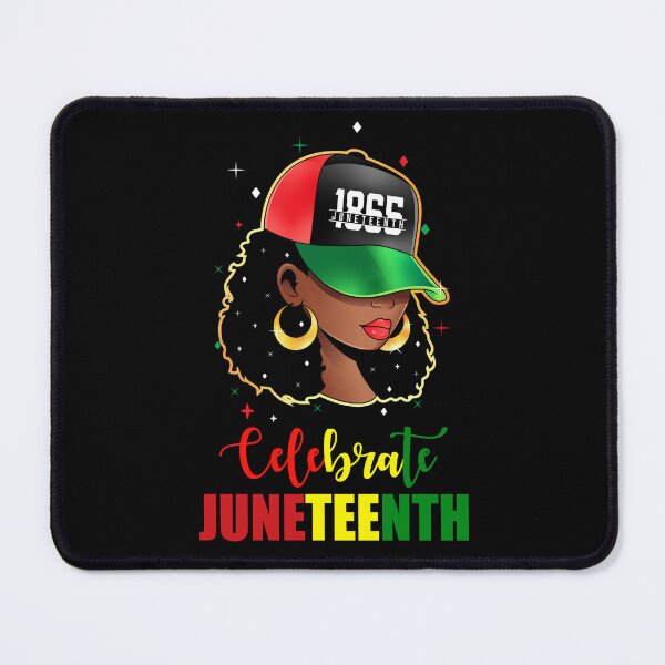 Item preview, Juneteenth 1865 Celebrate Juneteenth Afro Woman designed and sold by R&BApparel.