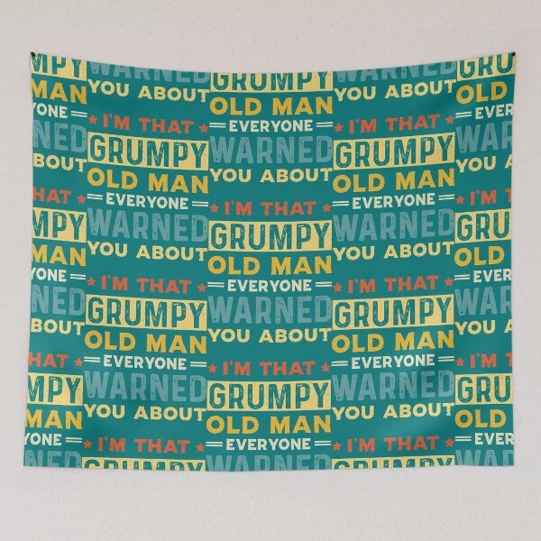 Item preview, I_m that grumpy old man designed and sold by ahliass.