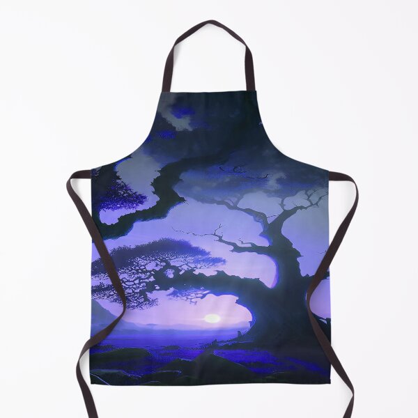 Item preview, Desert Sunset Bluish Purple with Large Tree designed and sold by deniselynnimage.