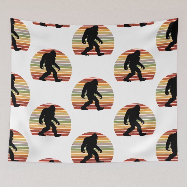 Artikelvorschau, Retro Bigfoot Vintage Sasquatch entworfen und verkauft von LemonTeeUS.