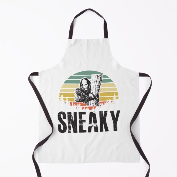 Item preview, Sneaky Sasquatch, Bigfoot Sneaky, Bigfoot Attitude Vintage Design designed and sold by LemonTeeUS.