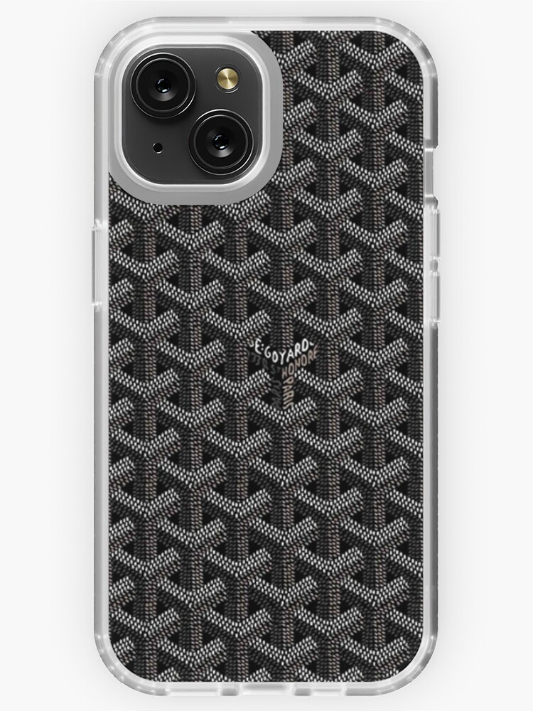 Black Goyard iPhone Case (Magsafe)