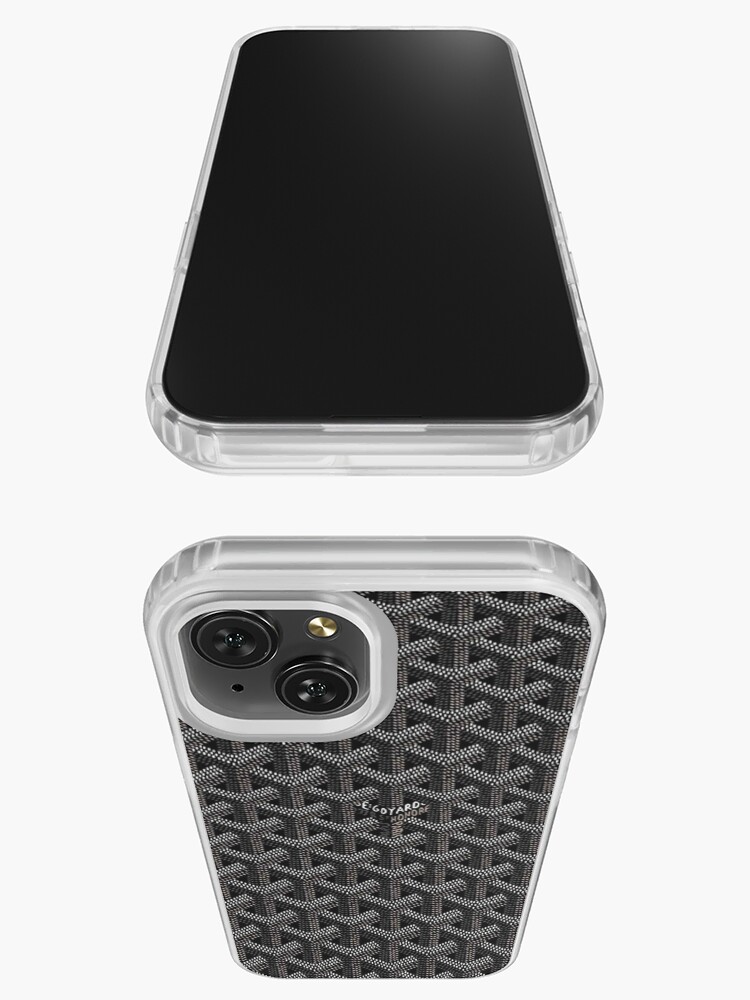 Black Goyard iPhone Case (Magsafe)