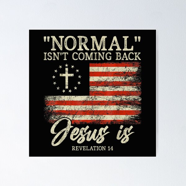 Item preview, Christian Normal Isn't Coming Back Jesus Is Gift designed and sold by domitrovi.