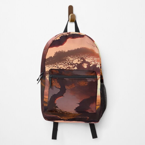 Item preview, Desert Golden Sunset with Large Tree designed and sold by deniselynnimage.