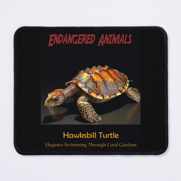 Item preview, Hawksbill Turtle: Elegance Swimming Through Coral Gardens designed and sold by JLCableStudio.