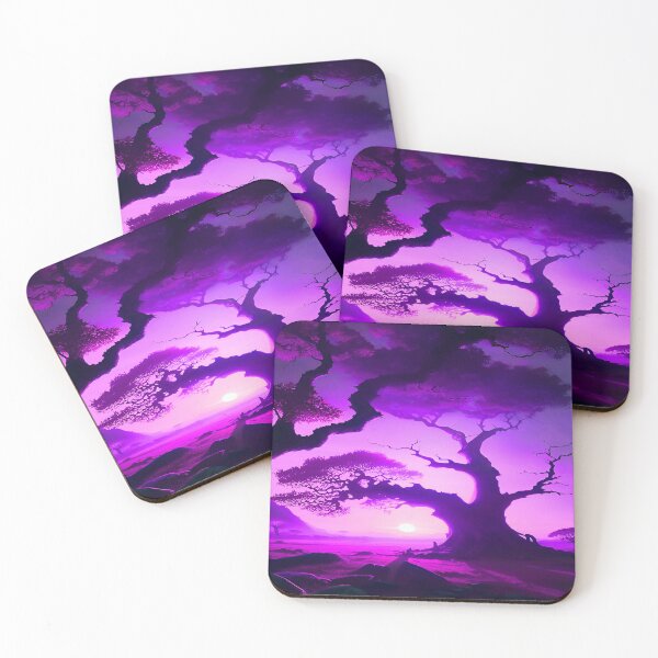 Item preview, Desert Sunset Pink with Large Tree designed and sold by deniselynnimage.