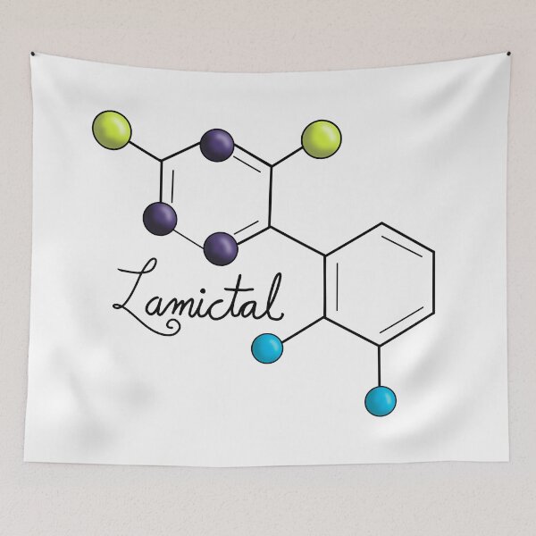 Item preview, Lamictal Chemical Structure  designed and sold by EmyBeeDesigns.