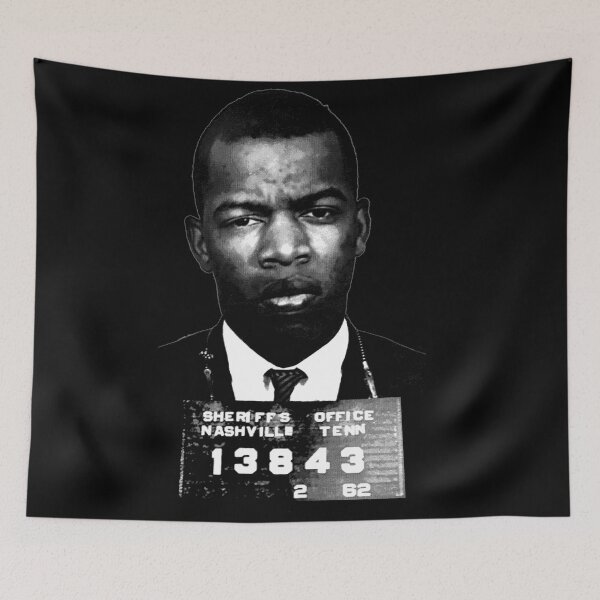 Item preview, JOHN LEWIS-FREEDOM RIDER MUGSHOT 1962 designed and sold by truthtopower.