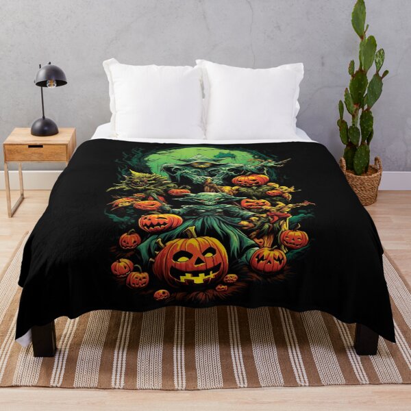 Item preview, Halloween Goblins, Ghouls, and Jack-O-Lanterns designed and sold by Rickie Pauley.