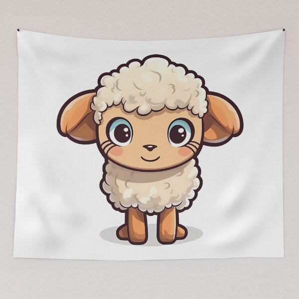 Item preview, Chibi Sheep Image designed and sold by PopPopGfx.