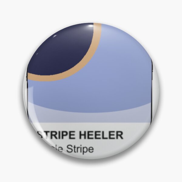 Item preview, Uncle Stripe Heeler Pantone Card designed and sold by MidwesternFlair.