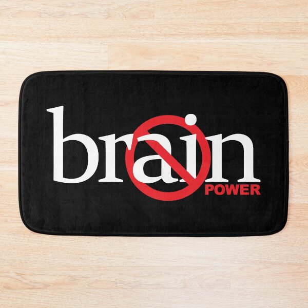 Item preview, Brain Power - No AI - Keep It Human - (White) designed and sold by WonderWhat.