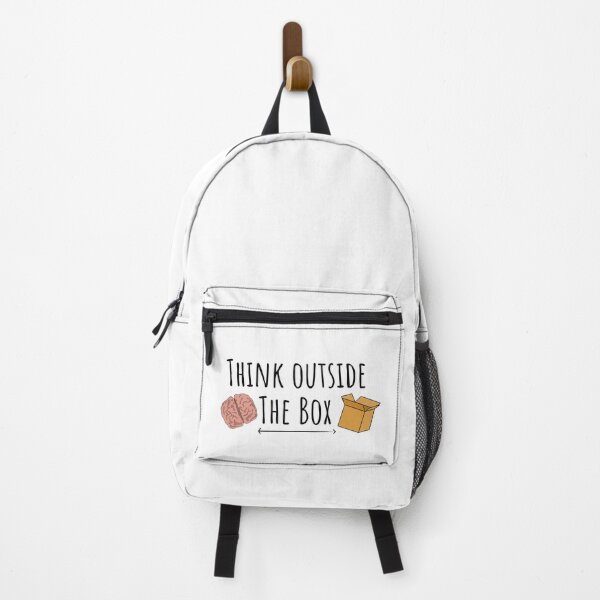 Item preview, Think Outside The Box Design (Black) designed and sold by TheMuzlimz.