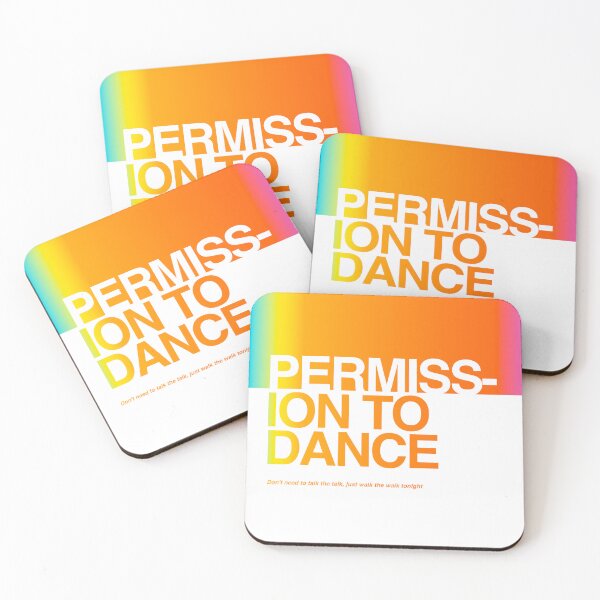 Item preview, Permission To Dance - BTS designed and sold by sevenlabs.