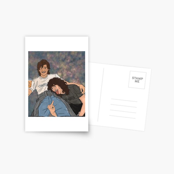 Will Byers Stranger Things Digital Portrait Postcard for Sale by NewQyu