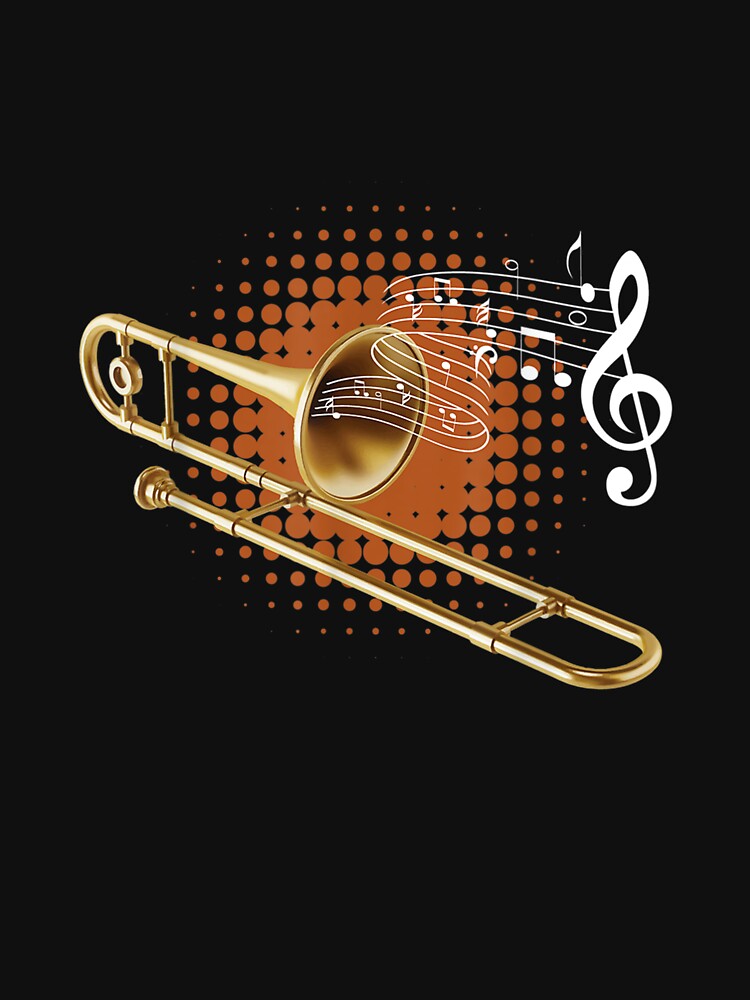 Trombone Lover Let That Slide Bro Band Trombonist Brass Musical