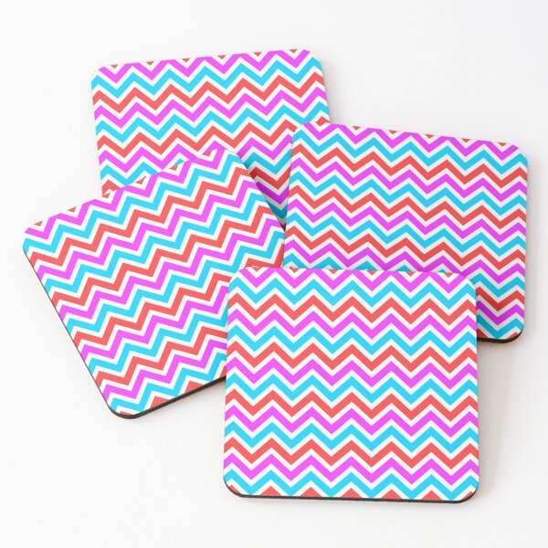 Item preview, Chevron Pattern. Red blue pink color designed and sold by Aetherier.