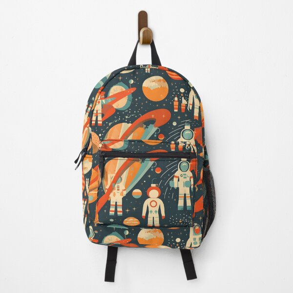 Item preview, Minimalist Retro Space Pattern – Seamless designed and sold by GalacticLabs.
