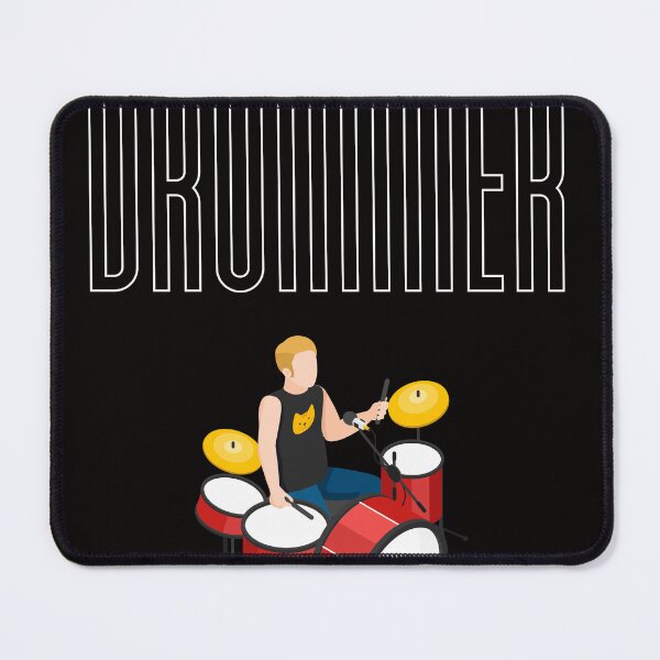 Item preview, Drummer playing his drums; Rockin' his A$$ off ! designed and sold by evaninla.