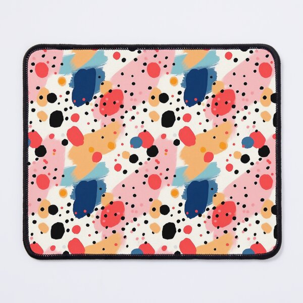 Item preview, Abstract ink dot pattern pastel color designed and sold by kirindesign.