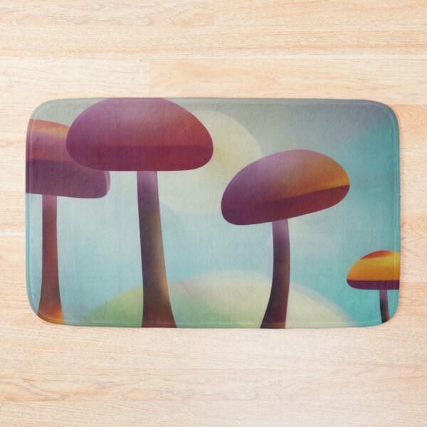 Item preview, Mushrooms in glassmorphism style designed and sold by Ersha-Design.